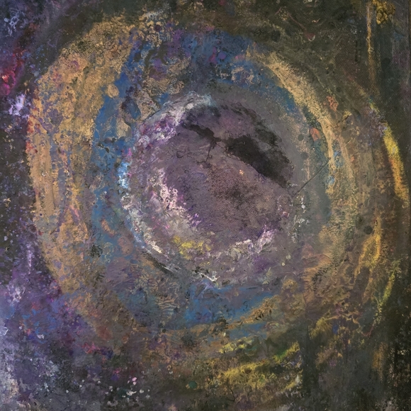 HANDCRAFTED Abstract Painting HANDPAINTED & HANDMADE Wall Art Decor 24"x30 - Picture 12 of 17